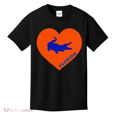 Florida Gator Heart Pillow Bag Kids T-Shirt