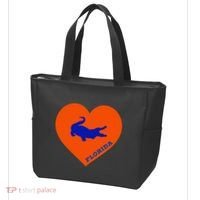 Florida Gator Heart Pillow Bag Tote Bag thumb 3