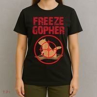 Freeze Gopher Hunting Funny Gopher Hunter T-Shirt thumb 4