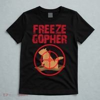 Freeze Gopher Hunting Funny Gopher Hunter T-Shirt thumb 5