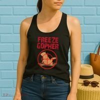 Freeze Gopher Hunting Funny Gopher Hunter Women's Tank Top thumb 2