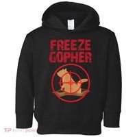 Freeze Gopher Hunting Funny Gopher Hunter Toddler Hoodie thumb 0