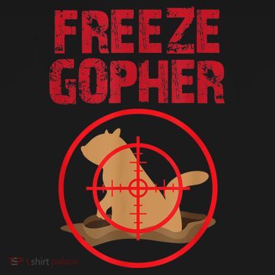 Freeze Gopher Hunting Funny Gopher Hunter Kids Sweatshirt