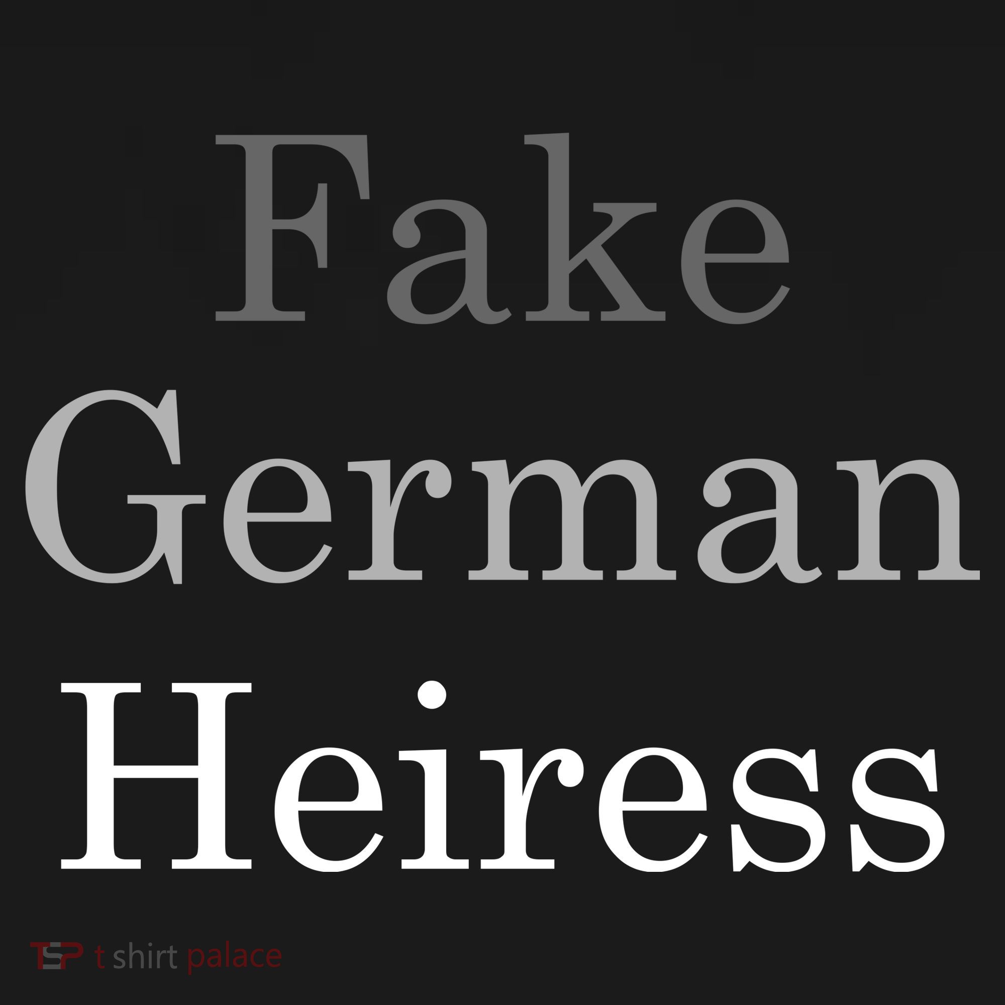 Fake German Heiress Funny Meme Polo