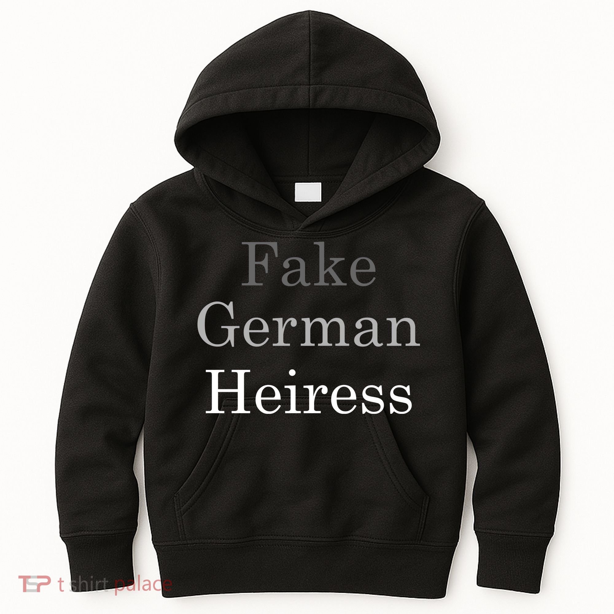 Fake German Heiress Funny Meme Kids Hoodie