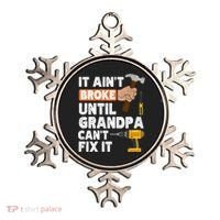 Funny Grandpa Handyman Hardware Store Tools Ain't Broke Great Gift Ornament thumb 0