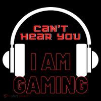 Funny Gamer Headset I Can't Hear You I'm Gaming Coffee Mug thumb 5