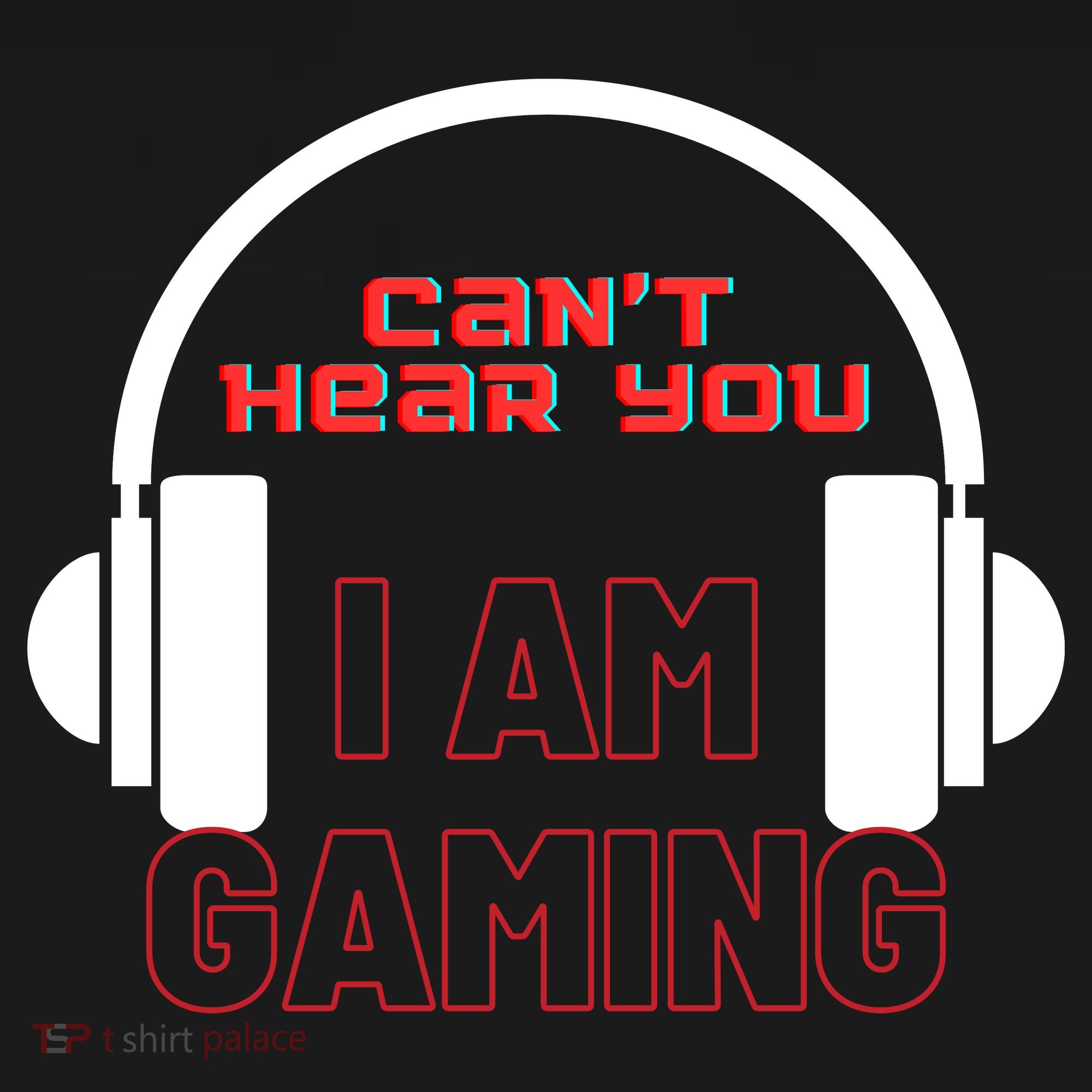 Funny Gamer Headset I Can't Hear You I'm Gaming Women's Hoodie