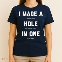 Funny Golf Hole In One Golf Gag Gifts T-Shirt thumb 4