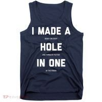 Funny Golf Hole In One Golf Gag Gifts Tank Top thumb 0
