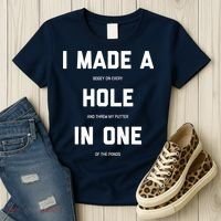 Funny Golf Hole In One Golf Gag Gifts Women's T-Shirt thumb 3
