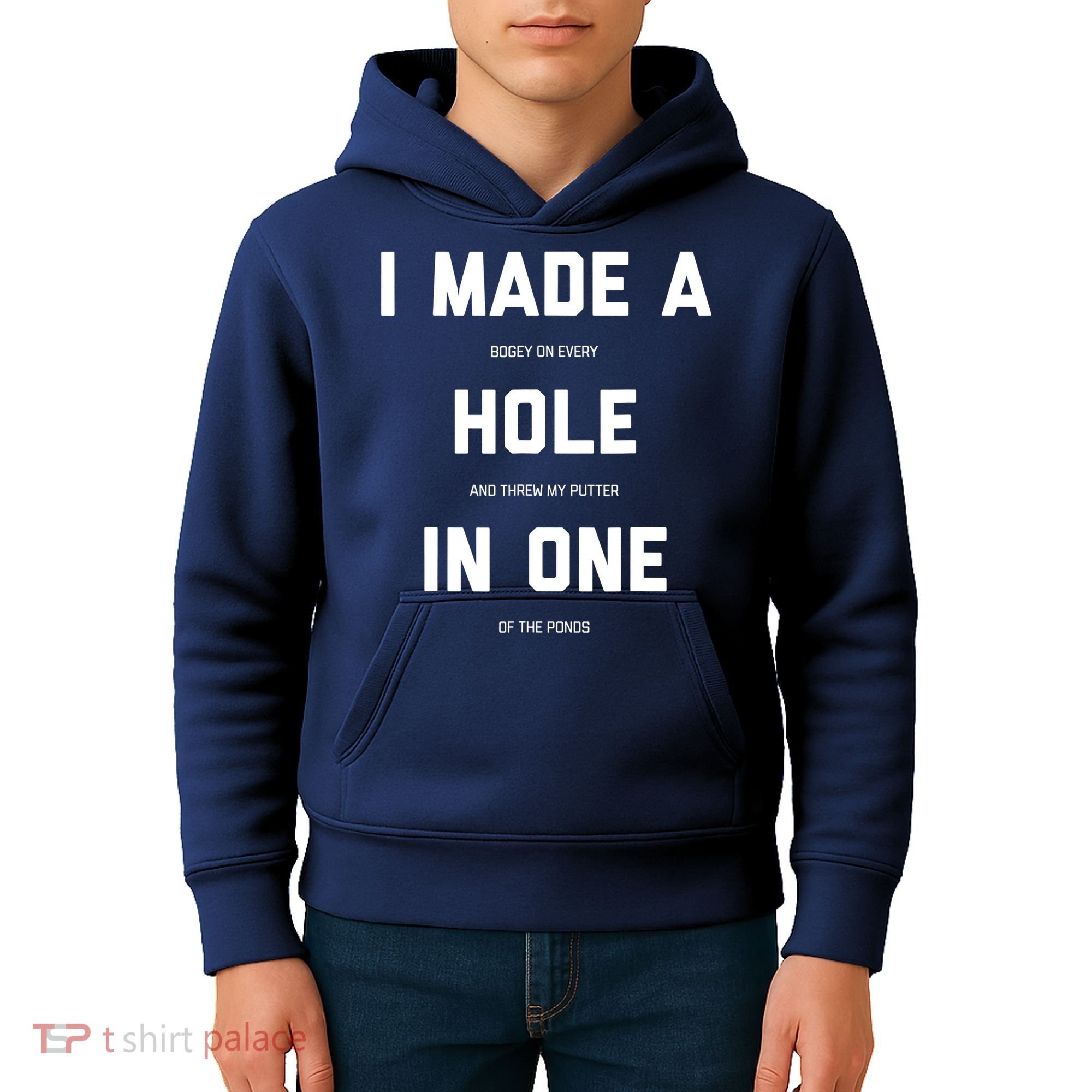 Funny Golf Hole In One Golf Gag Gifts Kids Hoodie