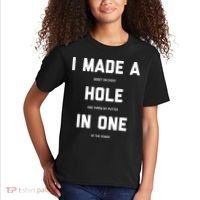 Funny Golf Hole In One Golf Gag Gifts Kids T-Shirt thumb 2