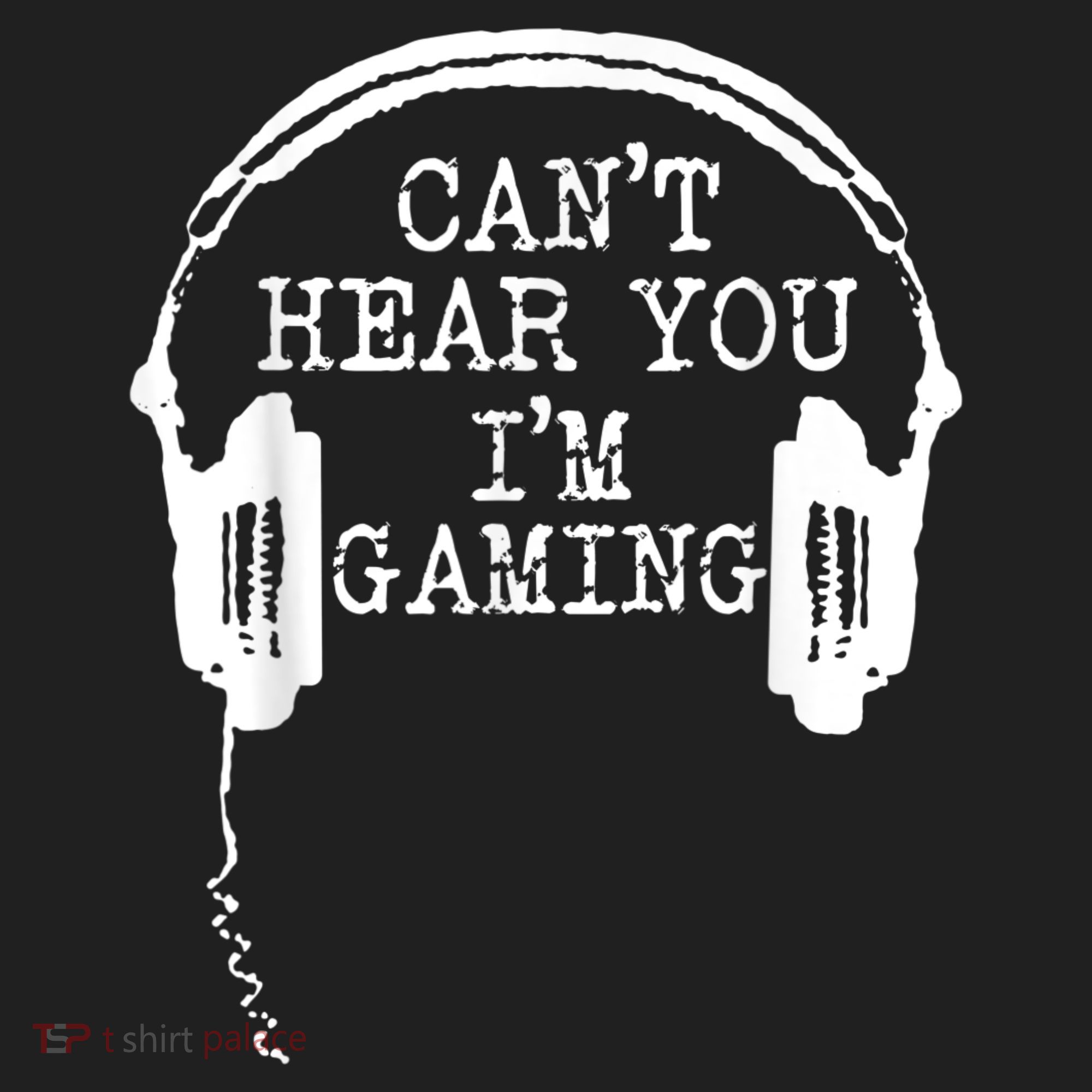Funny Gamer Headset I Cant Hear You Im Gaming Beanie