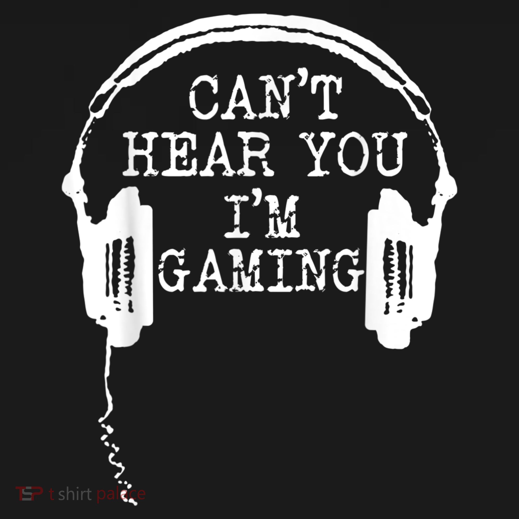 Funny Gamer Headset I Cant Hear You Im Gaming Women's Tank Top