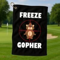 Freeze Gopher Boseeye Golf Towel thumb 1
