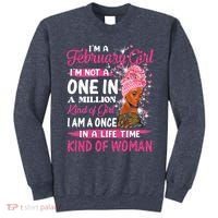 February Girl I'm Not A One In A Million Birthday Queen Gift Sweatshirt thumb 0