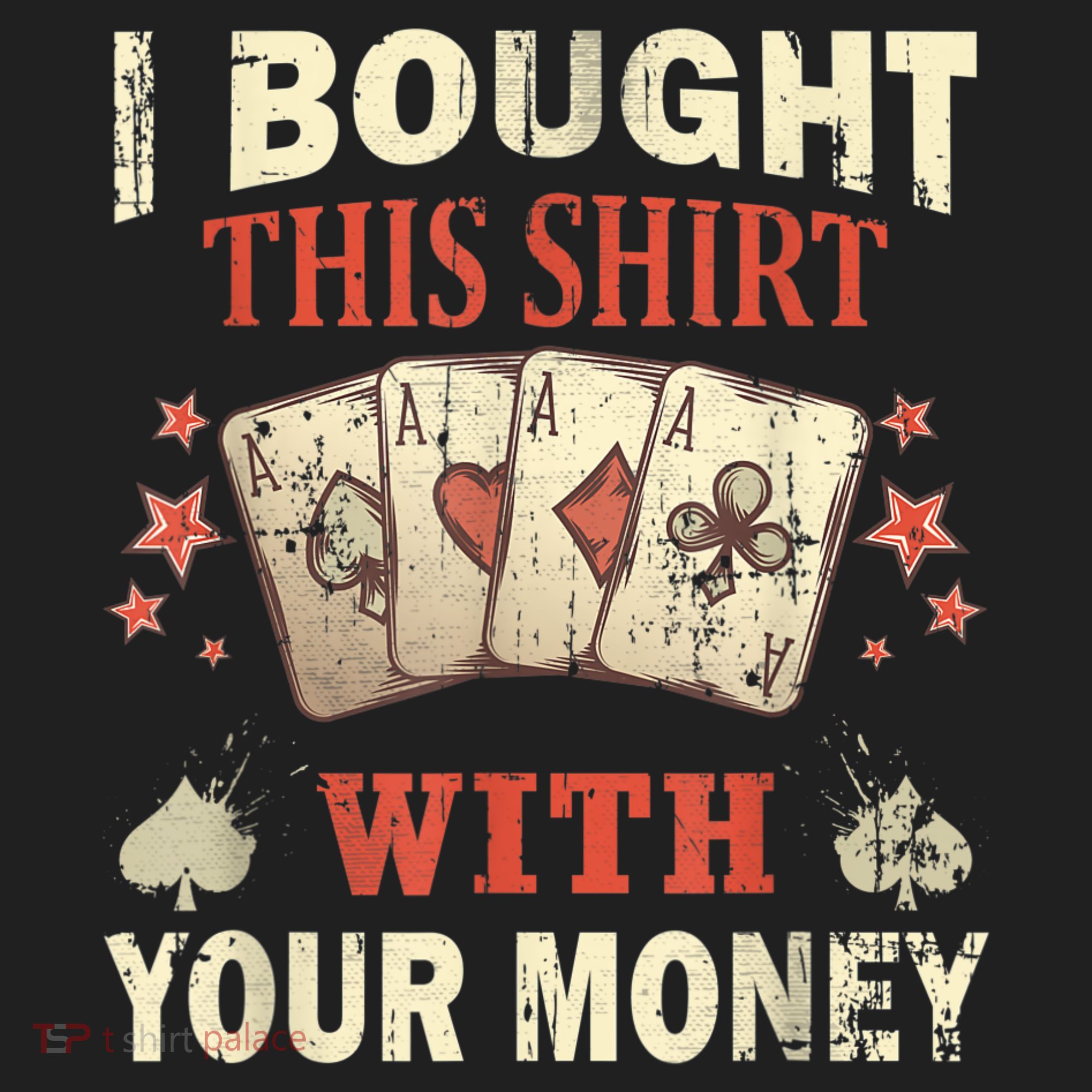 Funny Gambling I Poker Card Player Gaming Icon Tee Tumbler