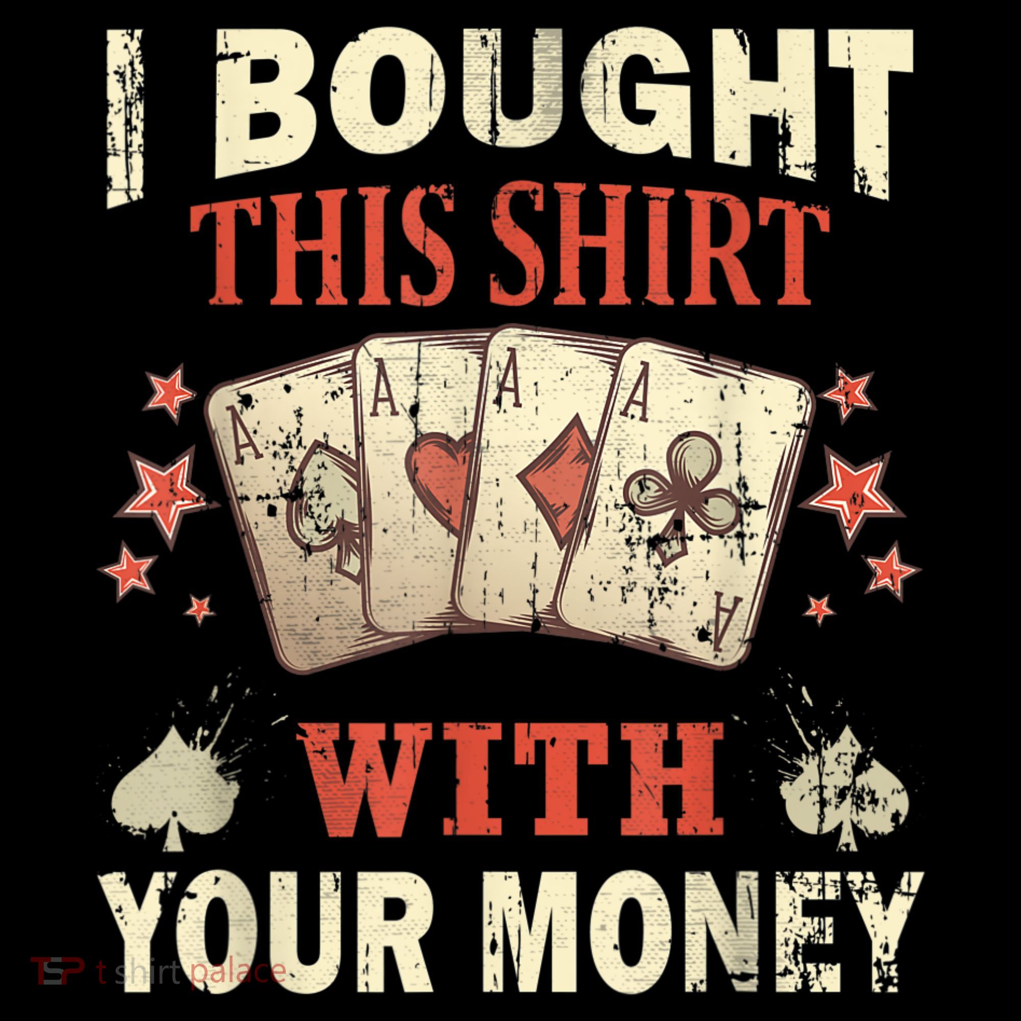 Funny Gambling I Poker Card Player Gaming Icon Tee Mousepad