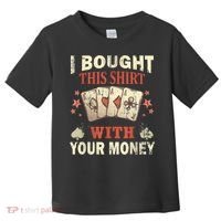 Funny Gambling I Poker Card Player Gaming Icon Tee Toddler T-Shirt thumb 0