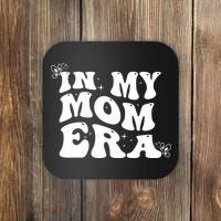 Funny Groovy In My Mom Era Coaster thumb 0