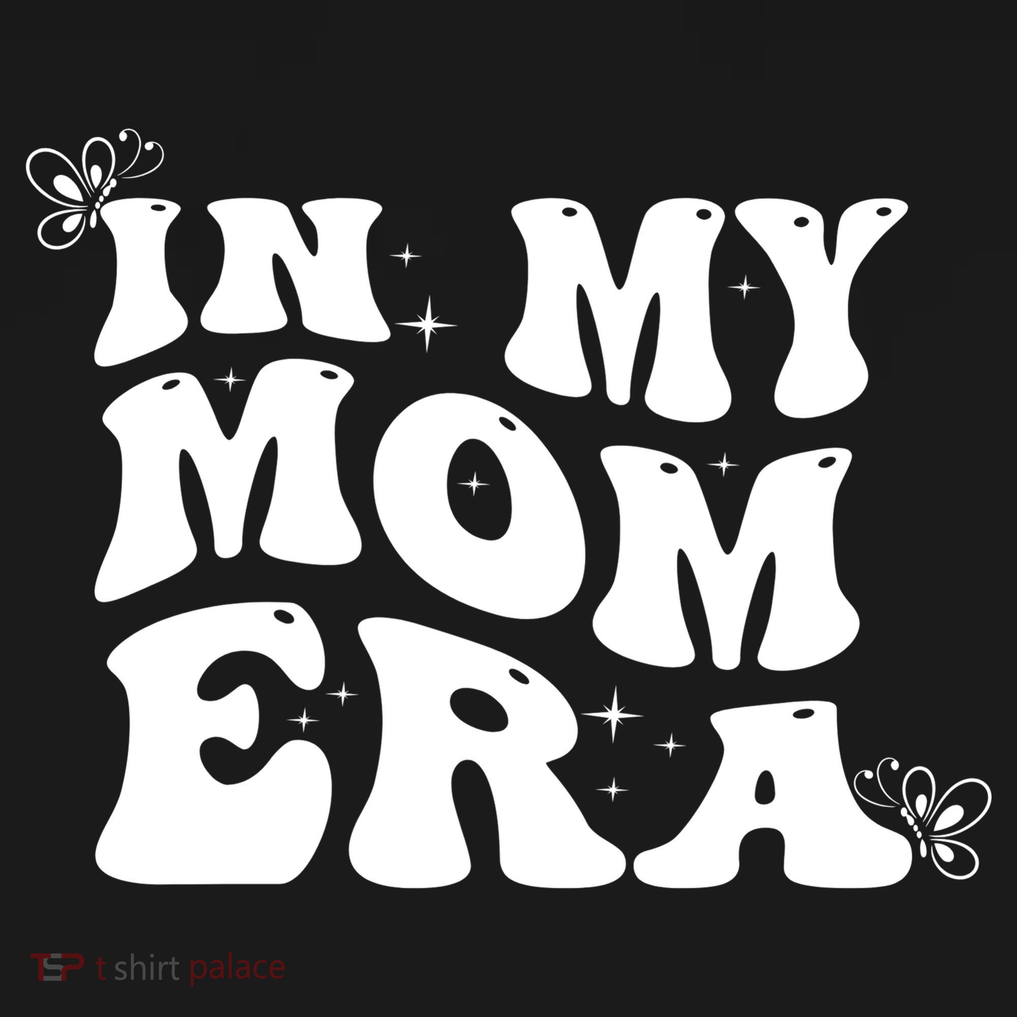Funny Groovy In My Mom Era Toddler Hoodie
