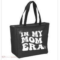 Funny Groovy In My Mom Era Tote Bag thumb 2