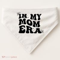 Funny Groovy In My Mom Era USA-Made Doggie Bandana thumb 0