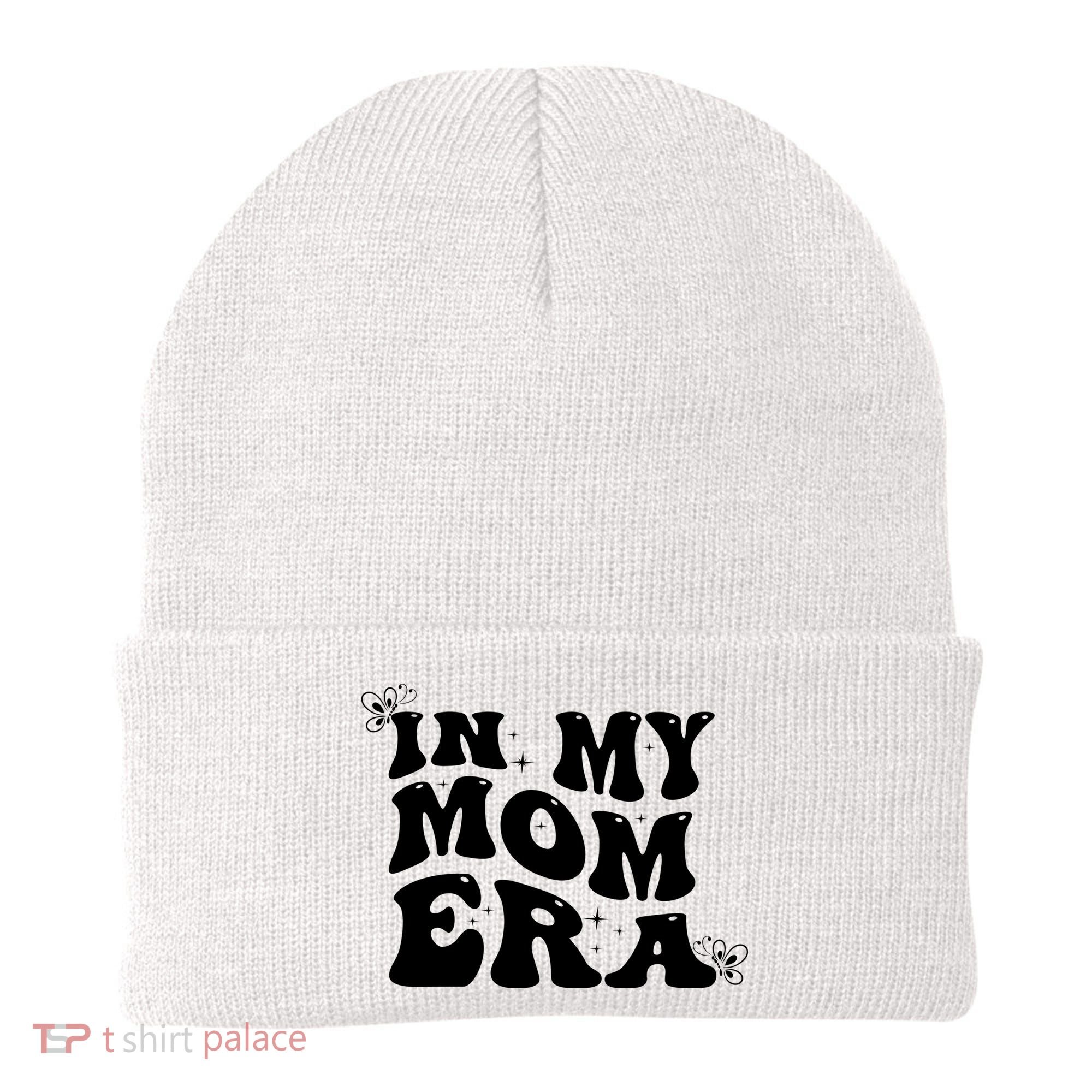 Funny Groovy In My Mom Era Beanie
