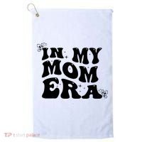 Funny Groovy In My Mom Era Golf Towel thumb 0