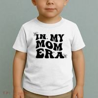 Funny Groovy In My Mom Era Toddler T-Shirt thumb 2