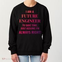Funny Gift Idea Future Engineer Engineering Major Gift Women's Sweatshirt thumb 0