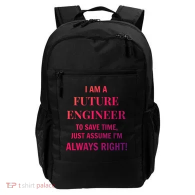 Funny Gift Idea Future Engineer Engineering Major Gift Backpack