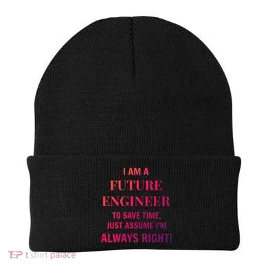 Funny Gift Idea Future Engineer Engineering Major Gift Beanie