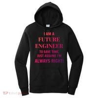 Funny Gift Idea Future Engineer Engineering Major Gift Women's Hoodie thumb 0