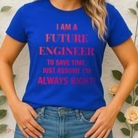 Funny Gift Idea Future Engineer Engineering Major Gift Women's T-Shirt thumb 2