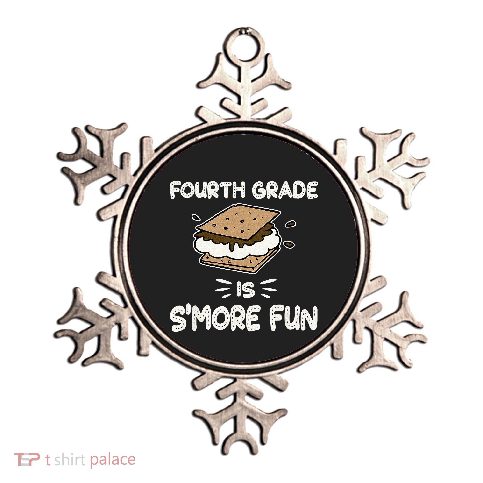 Fourth Grade Is Smore Fun Back To School Teacher Ornament