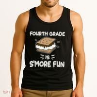 Fourth Grade Is Smore Fun Back To School Teacher Tank Top thumb 3