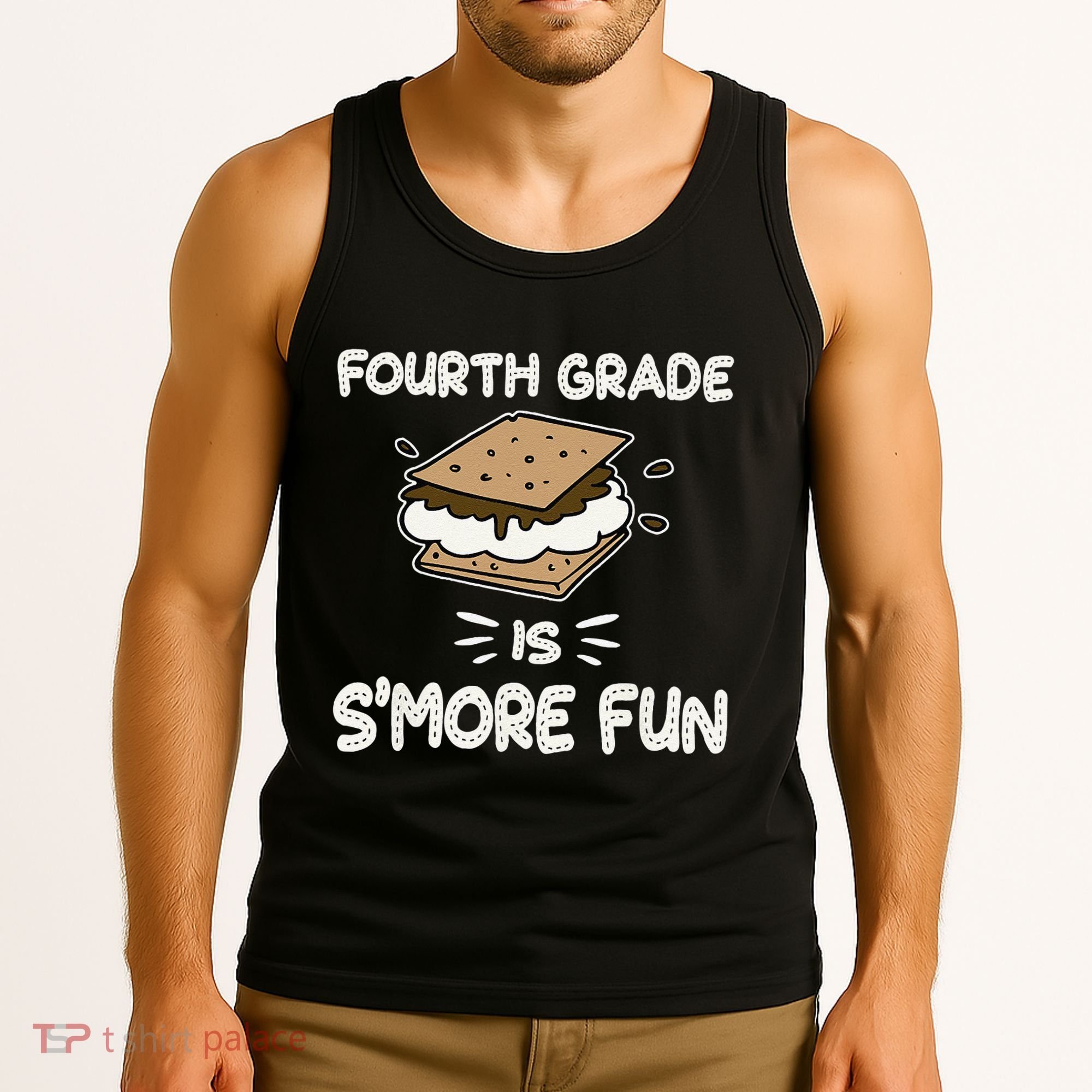 Fourth Grade Is Smore Fun Back To School Teacher Tank Top