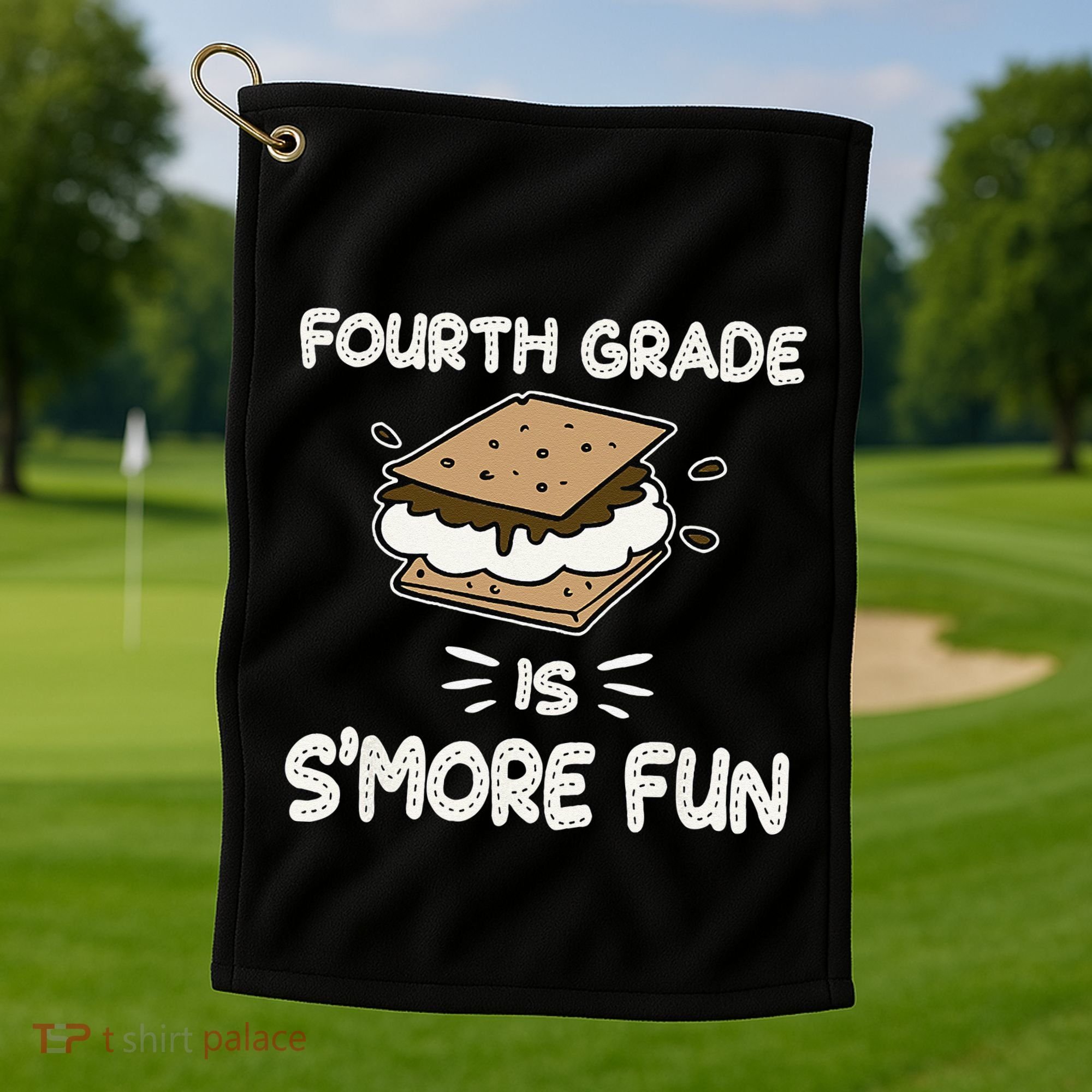 Fourth Grade Is Smore Fun Back To School Teacher Golf Towel