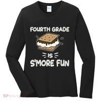 Fourth Grade Is Smore Fun Back To School Teacher Women's Long Sleeve Shirt thumb 0
