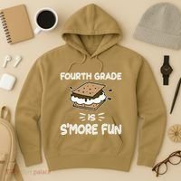 Fourth Grade Is Smore Fun Back To School Teacher Hoodie thumb 3