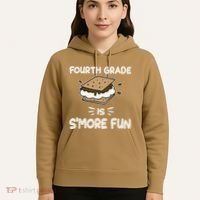 Fourth Grade Is Smore Fun Back To School Teacher Hoodie thumb 5