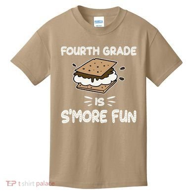 Fourth Grade Is Smore Fun Back To School Teacher Kids T-Shirt