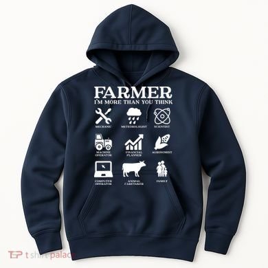 Farmer Gift Idea Farming Agriculture Patriotic Farmer Hoodie