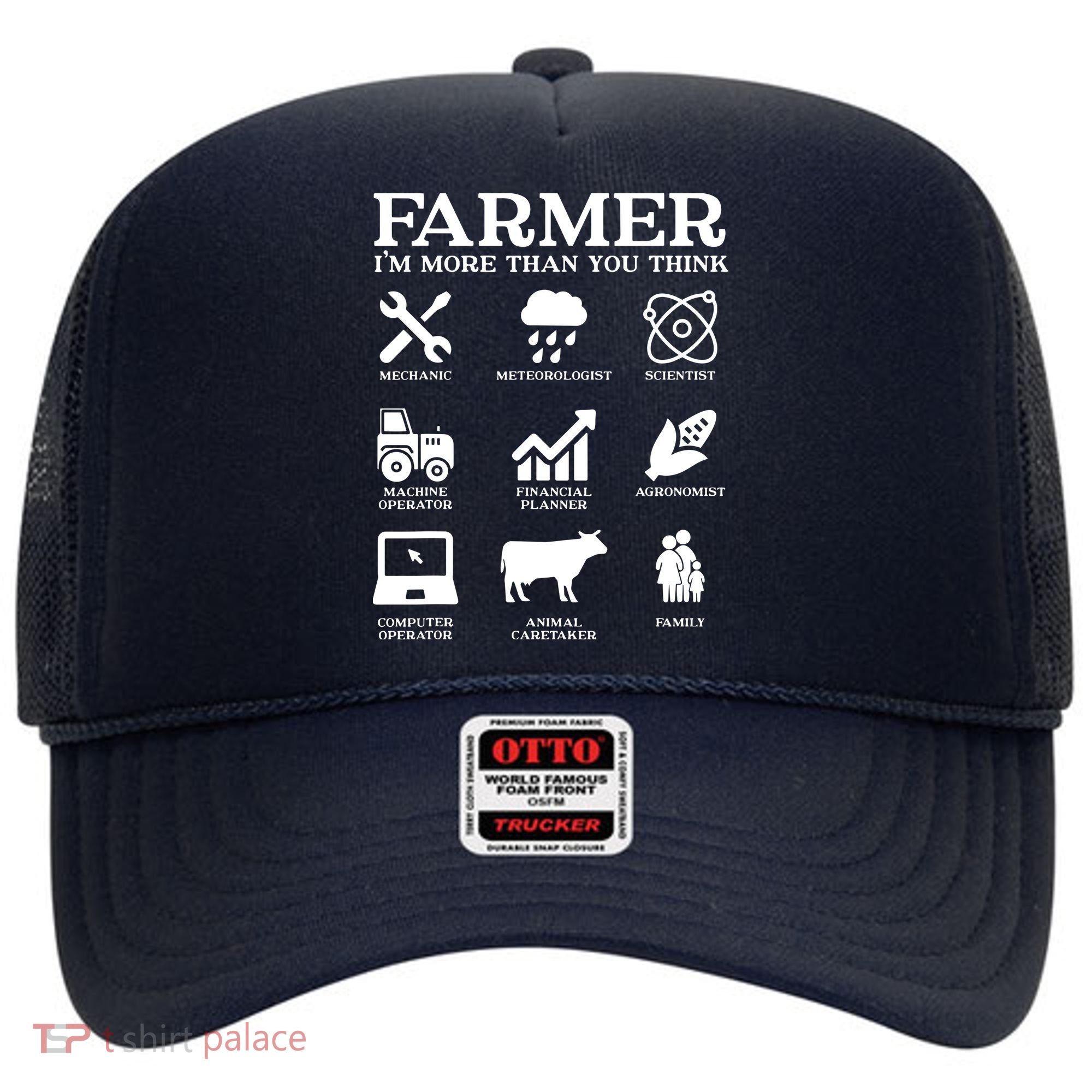 Farmer Gift Idea Farming Agriculture Patriotic Farmer Hat