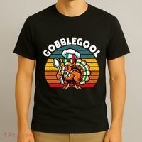Funny Gobblegool Italian Gobble Turkey Day Fall Thanksgiving T-Shirt thumb 3