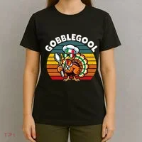 Funny Gobblegool Italian Gobble Turkey Day Fall Thanksgiving T-Shirt thumb 4
