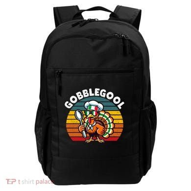 Funny Gobblegool Italian Gobble Turkey Day Fall Thanksgiving Backpack