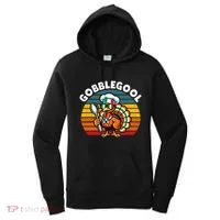 Funny Gobblegool Italian Gobble Turkey Day Fall Thanksgiving Women's Hoodie thumb 0